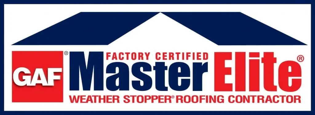 GAF Master Elite roofing contractor Certification badge