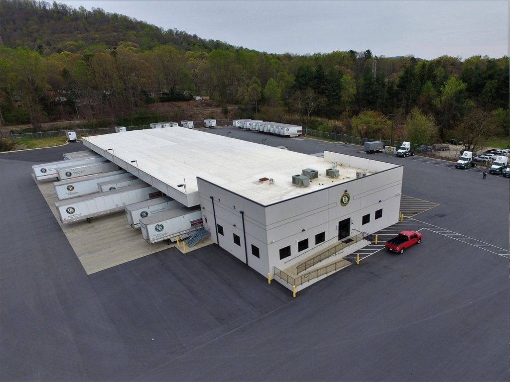 Commercial roof replacement on Old Dominion building