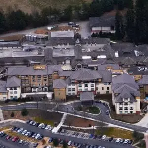 Roofing done on the Biltmore Antler Hill Village hotel