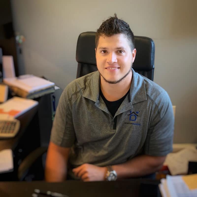 Caleb Benton President Benton Roofing