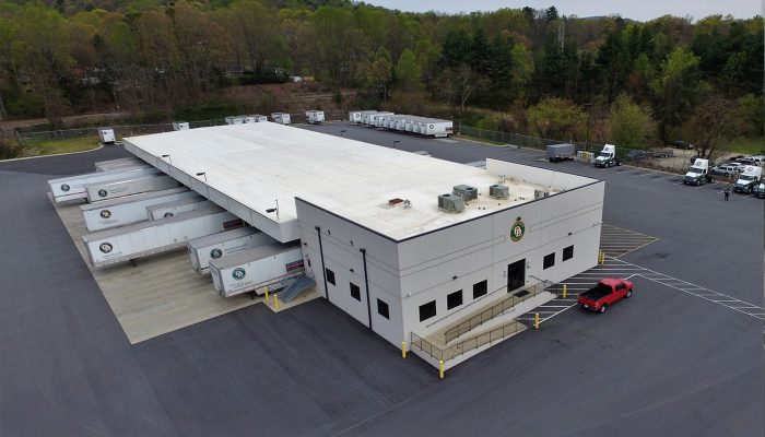 Commercial roof replacement on Old Dominion building